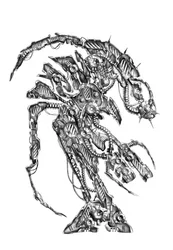 Dark Sci-Fi Robot