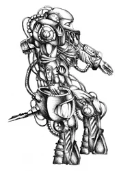 Detailed Sci-Fi Robot