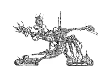 Detailed Sci-Fi Robot