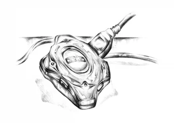 Futuristic Tech Sketch