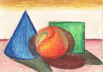 Geometric Still Life Study