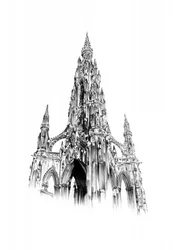 Gothic Edinburgh Monument