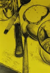Graphic Kitchen Still Life
