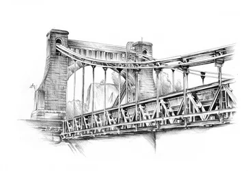 Historic Bridge Sketch