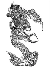 Intricate Mechanical S Form