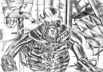 Menacing Sci-Fi Creature
