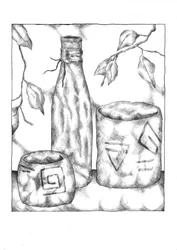 Rustic Monochrome Still Life