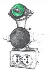 Steampunk Alien Device