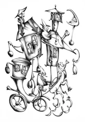 Surreal Fable Art Drawing Sketch 18