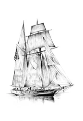 Tall Ship Reflection