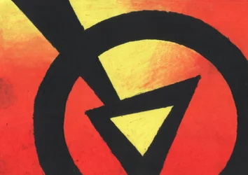 Vibrant Circle Triangle