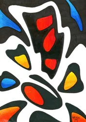 Vibrant Organic Forms