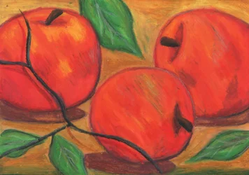 Vibrant Red Apples