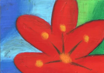 Vibrant Red Bloom