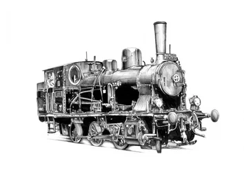 Vintage Steam Locomotive