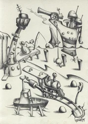 Whimsical Mechanical Dreamscape