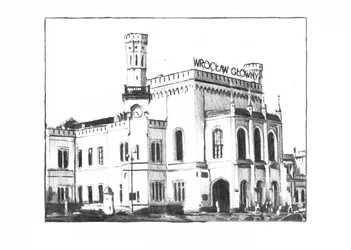Wrocław Main Station Drawing