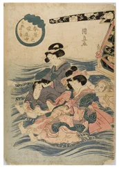 Spring Scene of Young Women on a Journey