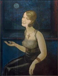 Moonlit Night (Woman with Jewelry)