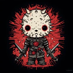 Hello Kitty as Pinhead Shirt Design 1