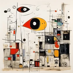 Surreal Illustrations by Joan Miró 3