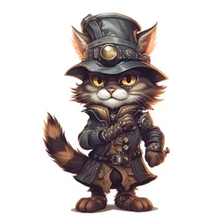 anthropomorphic cute cat 3