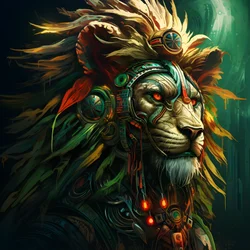 Bohemian Lion Spirit 3
