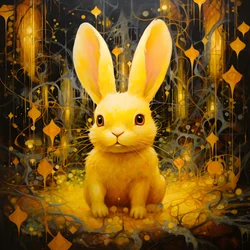 A Yellow Hare 1