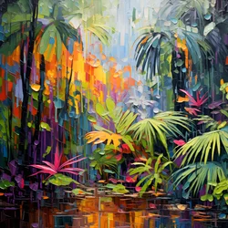 A Rainy Colorful Jungle 3