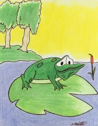 Lily Pad Frog, 2005