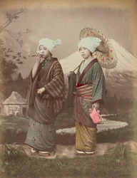 Japanese Travellers, c.1880