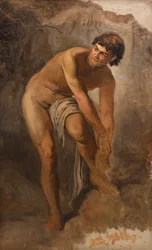 Young Italian Man in a Rocky Landscape