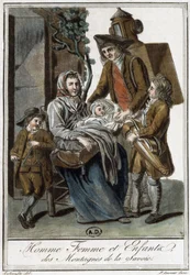 Family of Savoyard Peasants - in 