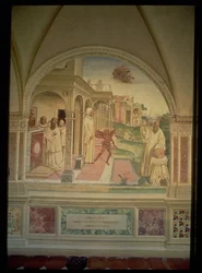 The Flagellation of St. Benedict, from the Life of St. Benedict