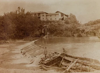 Album of the First World War in Friuli-Venezia Giulia: The River Natisone in Premariacco, Udine, Italy