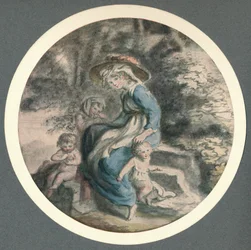 Lady Herbert and her Children, 1903