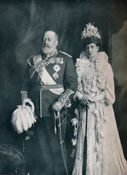 King Edward VII with Queen Alexandra
