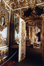 Interior of Linderhof Palace of Ludwig II