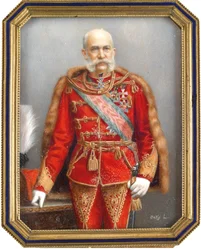 Portrait of Franz Joseph I of Austria in Hungarian Uniform