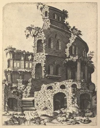 Ruins of a Basilica from the series 