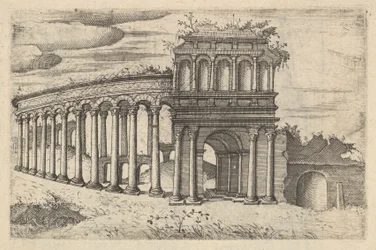 The Amphitheater in Bordeaux, from the series 