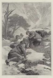 Hind-Stalking, the Deer disturbed and the Stalk ruined by Sheep