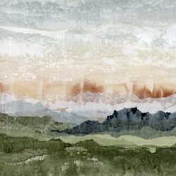 Layered Mountain Abstract