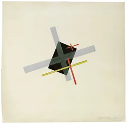 Collage With Black Centre, 1922