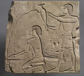 Priests Performing Funeral Rites, c.667-647 BC