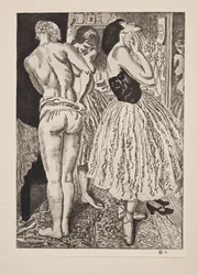 Three Graces of the Ballet, pub. 1927