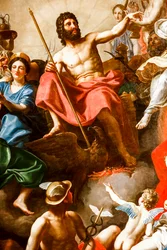 Council of the Gods about the Trojan War