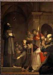 Pope Nicholas V, in 1449, opened the cellar of Saint Francois d