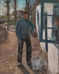 Whitewashing the Old House, 1908