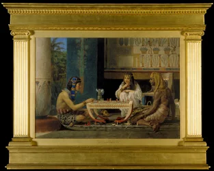 Egyptian Chess Players, 1865